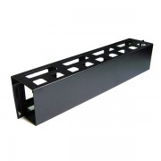 Panel Pasacable Rack 19" 2U tapa