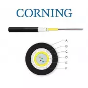 Cable fibra optical Monomodo exterior / interior 12x FO SM OS2 - Corning