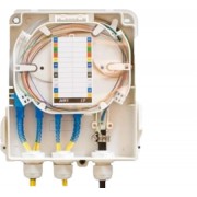 Roseta F.O para int,/Ext. IP65. Acepta 8 adaptadores SC / LC .