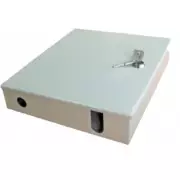 Caja mural fibra óptica para 24 adaptadores ST o FC simplex