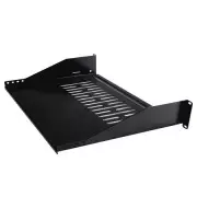 Bandeja rack 19" 2U 380mm fijación frontal Lapara Networking