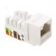 Modulo hembra RJ45 Cat 6 UTP tipo Keystone slim Lapara Networking