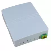 Caja fibra óptica de superficie con 1 adaptador SC/APC Simplex