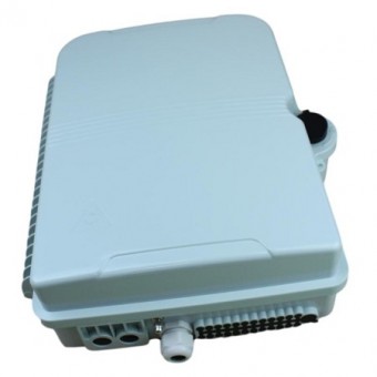 Caja fibra óptica exterior IP-65 para 24 adaptadores SC simplex