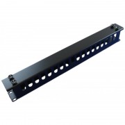 Panel pasacables rack  1U con tapa