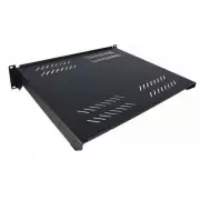 Bandeja rack 19" 2U 400mm fijación frontal 