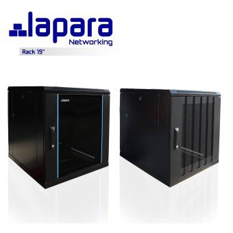 Armario rack 12U 19" 600 x 1000 Lapara Networking