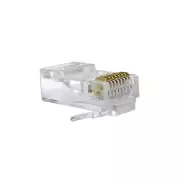 Conector macho RJ45 Cat 6 UTP