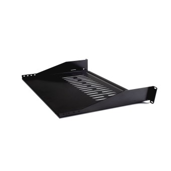 Bandeja rack 19" 1U 380mm fijación frontal