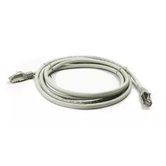 Latiguillo de red 5m Cat 6A S/FTP LSZH CU 26 AWG Gris Lapara Networking