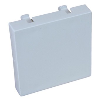 Tapa ciega blanca de 45 x 45 mm