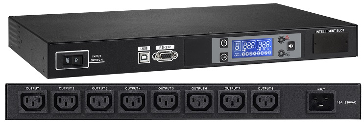 Regleta PDU inteligente IP rack 