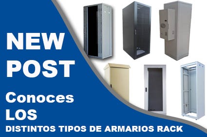 Distintos tipos de armarios rack